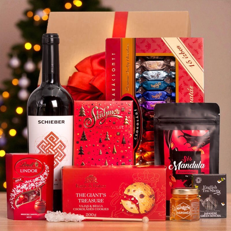 Bőséges ajándékcsomag