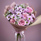 Édes kis lilaság - online virágküldés