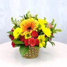 Parázs - virágkosár