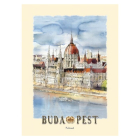 Budapest képeslap ajándékba