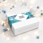 4 DARABOS BONBON -  karácsonyi logózható papírpánttal