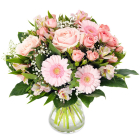 Kecsesség pasztell virágcsokor