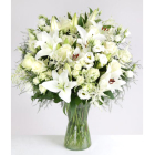 Kócos fehér virágcsokor