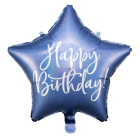 HAPPY BIRTHDAY CSILLAG LUFI - Kék (40cm)