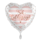 SOK BOLDOGSÁGOT LUFI - esküvői ajándék (43cm)