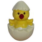 Kézműves csibe fehér csokoládéból (M9-M10)