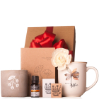 NYUGALOM - gyertyával és illatolajjal