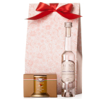 Libamáj-püré és pálinka