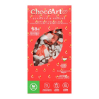 KÉZMŰVES VEGÁN CSOKOLÁDÉ - szamócával és kókusz chipssel (70g)