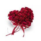 Szerelmes szívek - virágdoboz