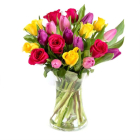 Pajkos tavaszi virágcsokor