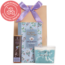 Anyák napi ajándékcsomag csokoládékkal bögrével és szappannal