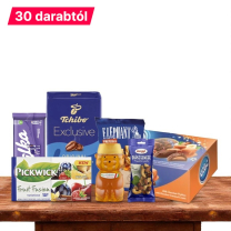 Céges ajándék mézzes és teával