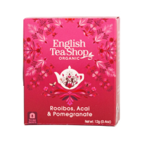 Bio tea acai bogyóval és a gránátalmával egyedi csomaghoz