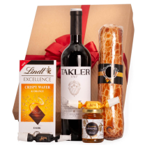 Ünnepi ajándékcsomag bejglivel