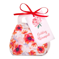 TEJCSOKOLÁDÉ VIRÁGOS DÍSZDOBOZBAN (40g)