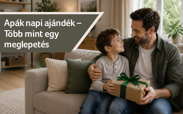 Apák napi ajándék – Több mint egy gesztus, egy őszinte köszönet