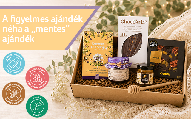 Mit ajándékozz annak, aki nem ehet akármit? - vegán, glutén-, tej- és cukormentes ajándékok